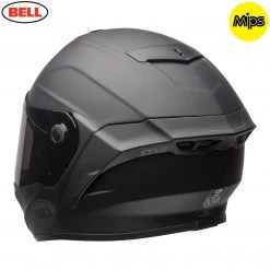 Bell Helmets BELL Street 2018 Star Mips Matt Black Motorbike Adult TriMatrix Composite Helmet
