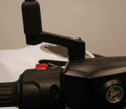 YAMAHA MT-09 2013+ Mirror Extension Black Brackets By Evotech Performance