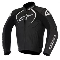 Alpinestars Jackets 10% OFF Alpinestars JAWS Black Motorbike Leather Sports Jacket