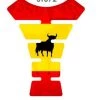 Motografix Motografix Spanish Motorbike Tankpad Protector/Spain/Espania Flag