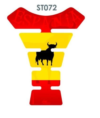 Motografix Motografix Spanish Motorbike Tankpad Protector/Spain/Espania Flag