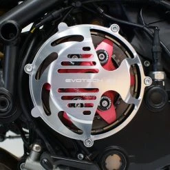 DUCATI Streetfighter 1098 CLUTH Cover SILVER 2009 Onwards Evotech Performance