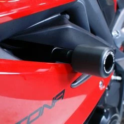 Triumph 675 Daytona 2013+ Crash Protection Black Bobbins Evotech Performance