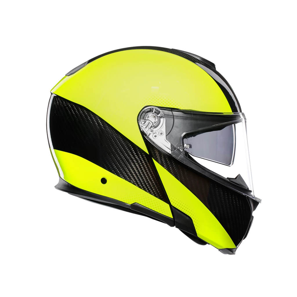 AGV SPORTS MODULAR CARBON Flip Front Up Touring Motorcycle Helmet 1295 Grams AGV Helmets