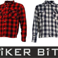 RICHA LUMBER SHIRT Reinforced High Abrasion Fabric D30 Motorcycle/Scooter Armour Richa Clothing