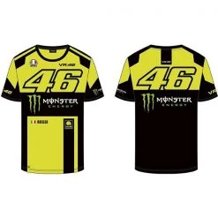Valentino Rossi MONSTER Mens T-Shirt The Doctor Official MotoGP Merchandise VR46 VR46 Clothing