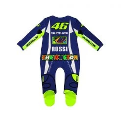 VR46 Clothing VR46 BABY GROW SUIT OVERALL REPLICA Official Valentino Rossi Merchandise
