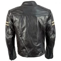 Richa Clothing RICHA LINCOLN Brown Motorcycle/Cruiser/Retro/Vintage Scooter Leather Jacket