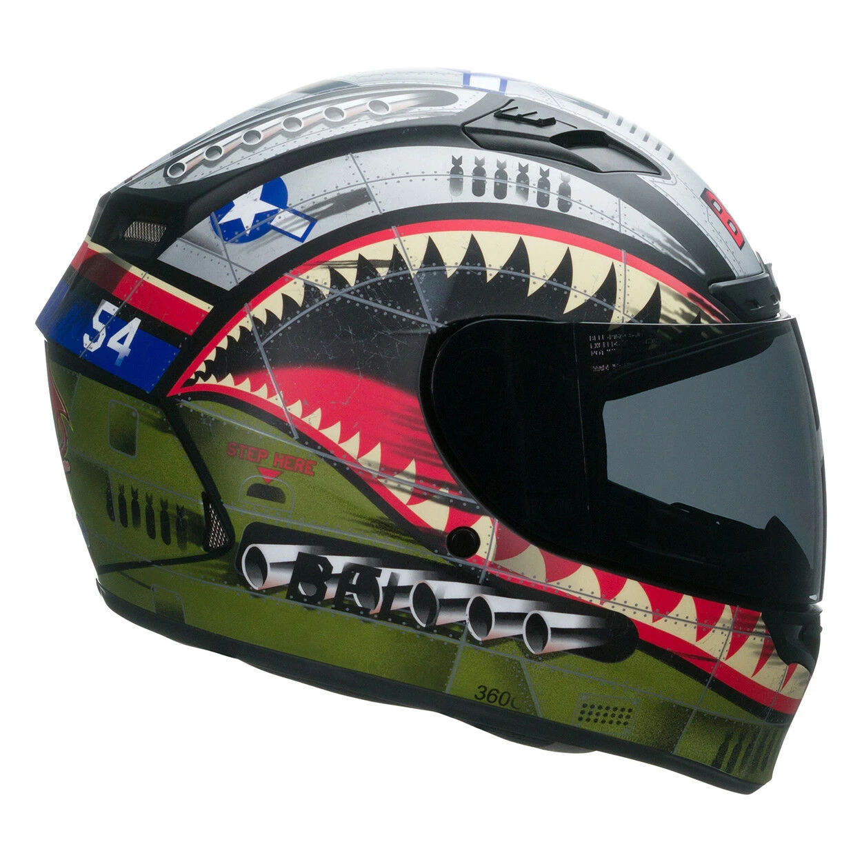 BELL 'Reactolite' Transitions Visor Street Qualifier DLX Mips Motorbike Helmet