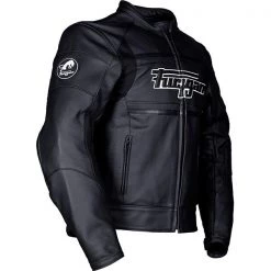 Furygan Clothing FURYGAN HOUSTON AMO 2 Black Motorcycle Strong Leather Sports/Touring Jacket