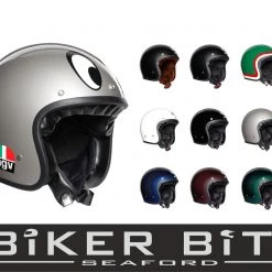 AGV X70 Fibreglass Open Face Motorcycle/Scooter/Cruiser Helmet AGV Helmets
