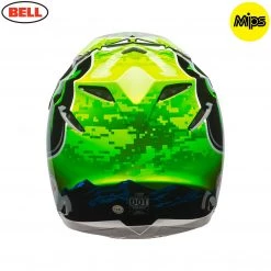 BELL MX Moto-9 Mips Lightweight Tri-Matrix Shell Motocross Off Road Peak Helmet Bell Helmets