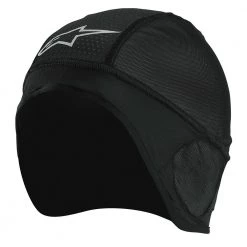 Alpinestars Casual Alpinestars Skull Cap Beanie Black For Motorbike Helmet Cold Winter