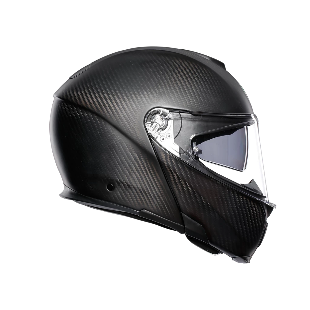 AGV SPORTS MODULAR CARBON Flip Front Up Touring Motorcycle Helmet 1295 Grams AGV Helmets