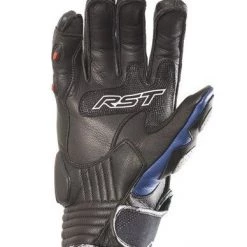 RST FREESTYLE Blue CE Motorbike Leather Short Sports 2705 Gloves Cheap