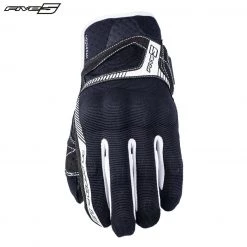 Five RS3 Light Weight Touchscreen Spandex/Leather/Lycra Motorbike/Scooter Gloves Five Gloves