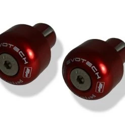 DUCATI Scrambler (all Models) RED Bar End Weights By Evotech Performance