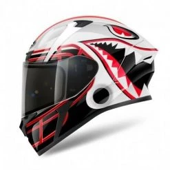 Airoh Helmets AIROH 2018 Valor Rockstar/Touchdown/Bone Motorbike Full Face ACU Gold Helmet