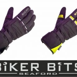 Richa Clothing RICHA PEAK Waterproof Leather/Textile Motorcycle/Scooter Gloves
