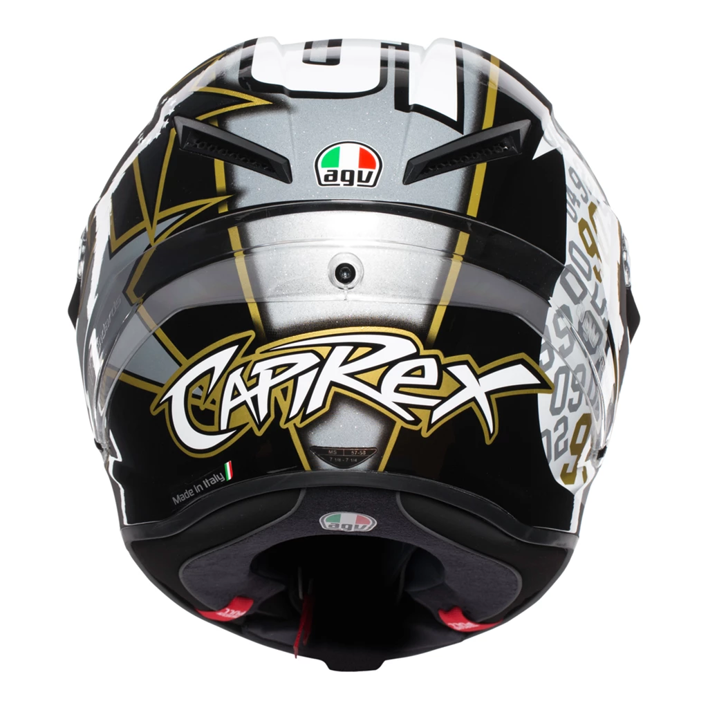 AGV Helmets AGV CORSA-R Sports Performance Carbon Fibreglass Motorbike Helmet Pinlock FREE