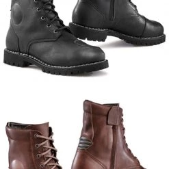 TCX HERO Waterproof Vintage Leather Motorcycle Cruiser Ankle Shoes/Boots TCX Boots