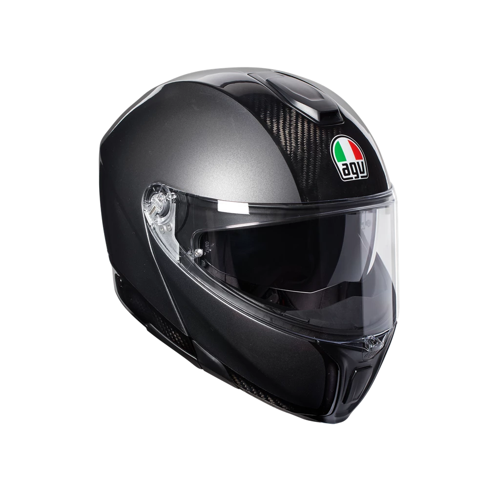 AGV SPORTS MODULAR CARBON Flip Front Up Touring Motorcycle Helmet 1295 Grams AGV Helmets