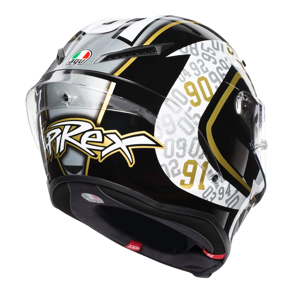 AGV Helmets AGV CORSA-R Sports Performance Carbon Fibreglass Motorbike Helmet Pinlock FREE