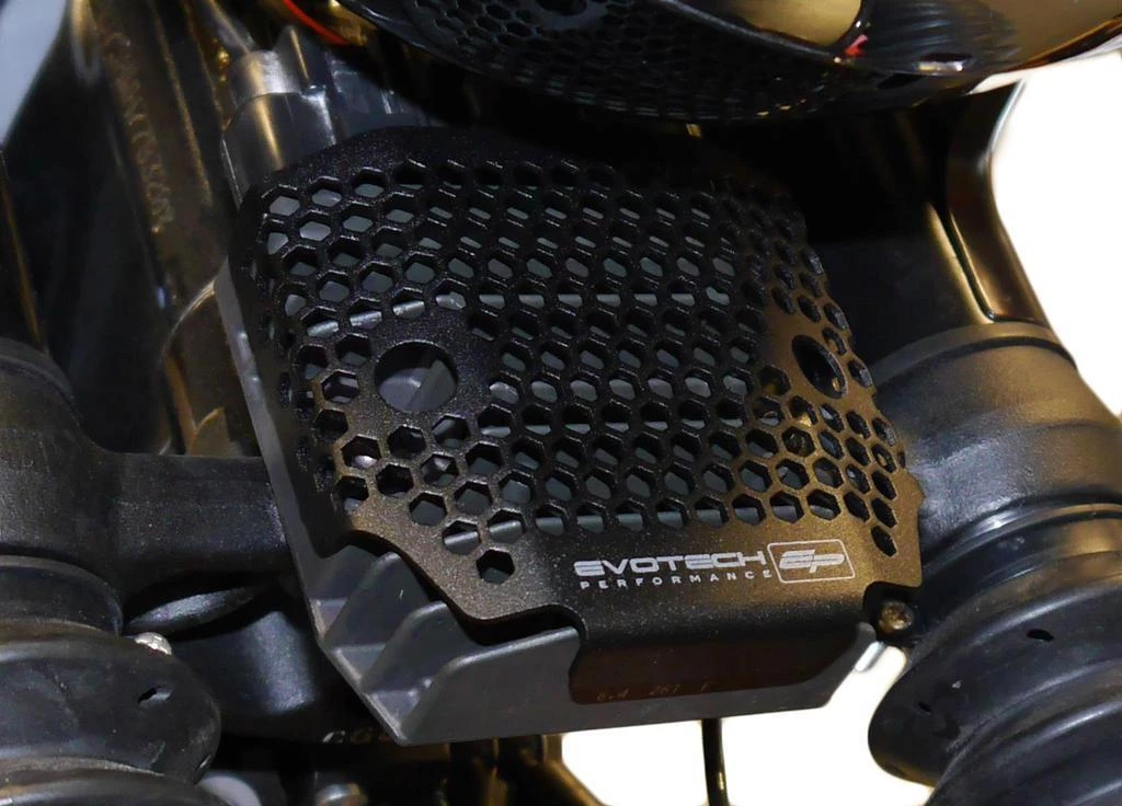 TRIUMPH SCRAMBLER Rectifier Guard 2005-2016 Black By Evotech Performance