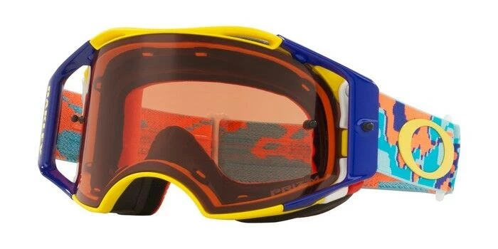 OAKLEY Airbrake Goggles Prizm MX Motocross High Impact Plutonite Anti-Fog Lenses