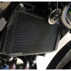 KAWASAKI Z300 Radiator Guard Black 2015 Onwards By Evotech Performance