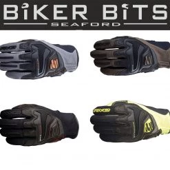 Five RS4 Light Weight Summer/Spring Spandex/Leather/Lycra Motorbike Gloves Five Gloves
