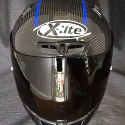X-Lite Helmets X-Lite X803 CARBON Puro Gloss YAMAHA Stickers FREE Dark Visor Motorbike Helmet