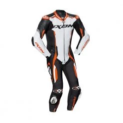 Ixon Clothing IXON VORTEX 2 Black/White/Orange KTM Leather CE Certified Motorbike Racing Suit