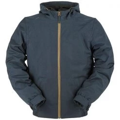 FURYGAN KARL Blue Waterproof/Thermal Textile Motorcycle & Casual Look Jacket