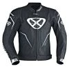 IXON ORCUS Leather Black/White Or Yellow Sports Motorbike Jacket CE Certified