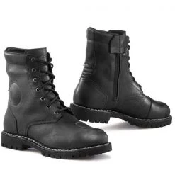 TCX HERO Gore-Tex Black Vintage Leather Motorcycle Cruiser Ankle Shoes/Boots TCX Boots