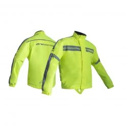 RST PRO SERIES 1825 Waterproof Rain Over Jacket FLO YELLOW RST Clothing