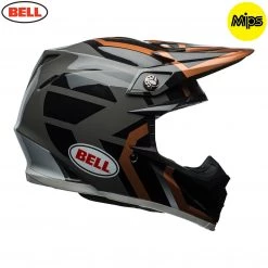 BELL MX Moto-9 Mips Lightweight Tri-Matrix Shell Motocross Off Road Peak Helmet Bell Helmets