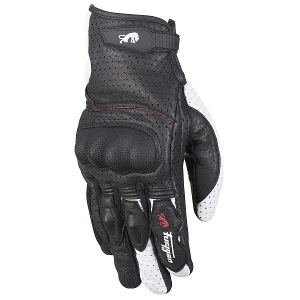 Furygan Clothing FURYGAN TD21 Perforated CE Leather Motorcycle/Cruiser/Retro Summer Cooler Gloves