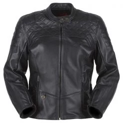 Furygan Clothing FURYGAN LEGEND LADY Black Motorcycle Leather Vintage/Cruiser/Retro Jacket
