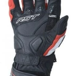 RST Delta 3 CE RED Motorbike/Scooter Leather/Carbon Gloves Cheap RST Clothing