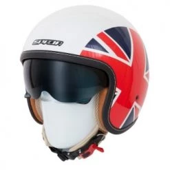 Spada Clothing SPADA RAZE UNION JACK Open Face Scooter/Vespa/Chopper Helmet