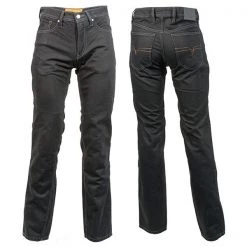 RICHA Hammer Black ARAMID Denim Motorcycle CE Armour Norm/Short Jeans Richa Clothing