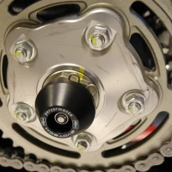 DUCATI Hypermotard 939 & SP 2016+ Rear Spindle Red Bobbin By Evotech Performance