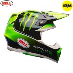 BELL MX Moto-9 Mips Lightweight Tri-Matrix Shell Motocross Off Road Peak Helmet Bell Helmets