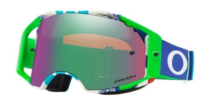 OAKLEY Airbrake Goggles Prizm MX Motocross High Impact Plutonite Anti-Fog Lenses