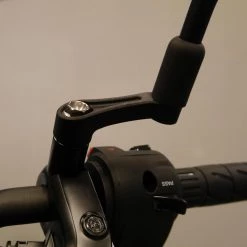 YAMAHA MT-09 2017+ Mirror Extension Black Brackets By Evotech Performance