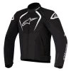 Alpinestars Jackets Alpinestars T-JAWS V2 Black Waterproof Motorbike Textile Sports Jacket