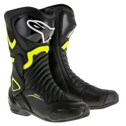 Alpinestars Boots Alpinestars SMX6-v2 Black/Yellow Fluo Motorbike Street/Sports Boots