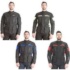 RST TOUR MASTER II Black/Blue/Red/Yellow Waterproof Cheap 3/4 Motorcycle Jacket